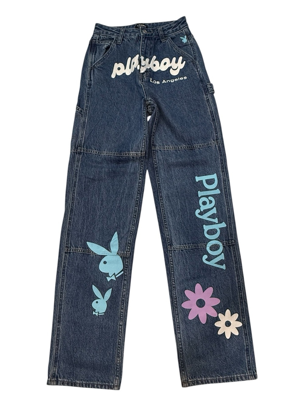 Playboy by Pacsun Graphic Carpenter Jeans Size 24